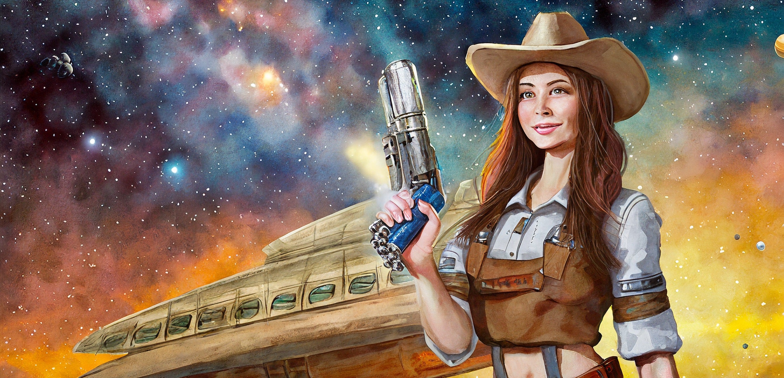 Space Western Machine Six Shooters and Warp Drive: Defining the Space Western – Underdog Press